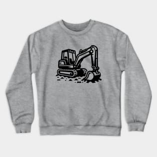 Backhoe Crewneck Sweatshirt